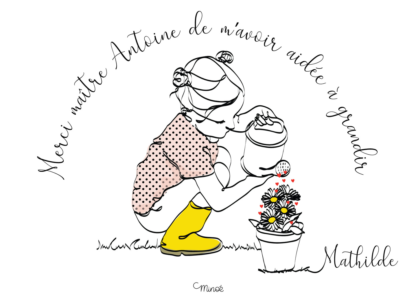 Merci de m'avoir aidé.e à grandir
