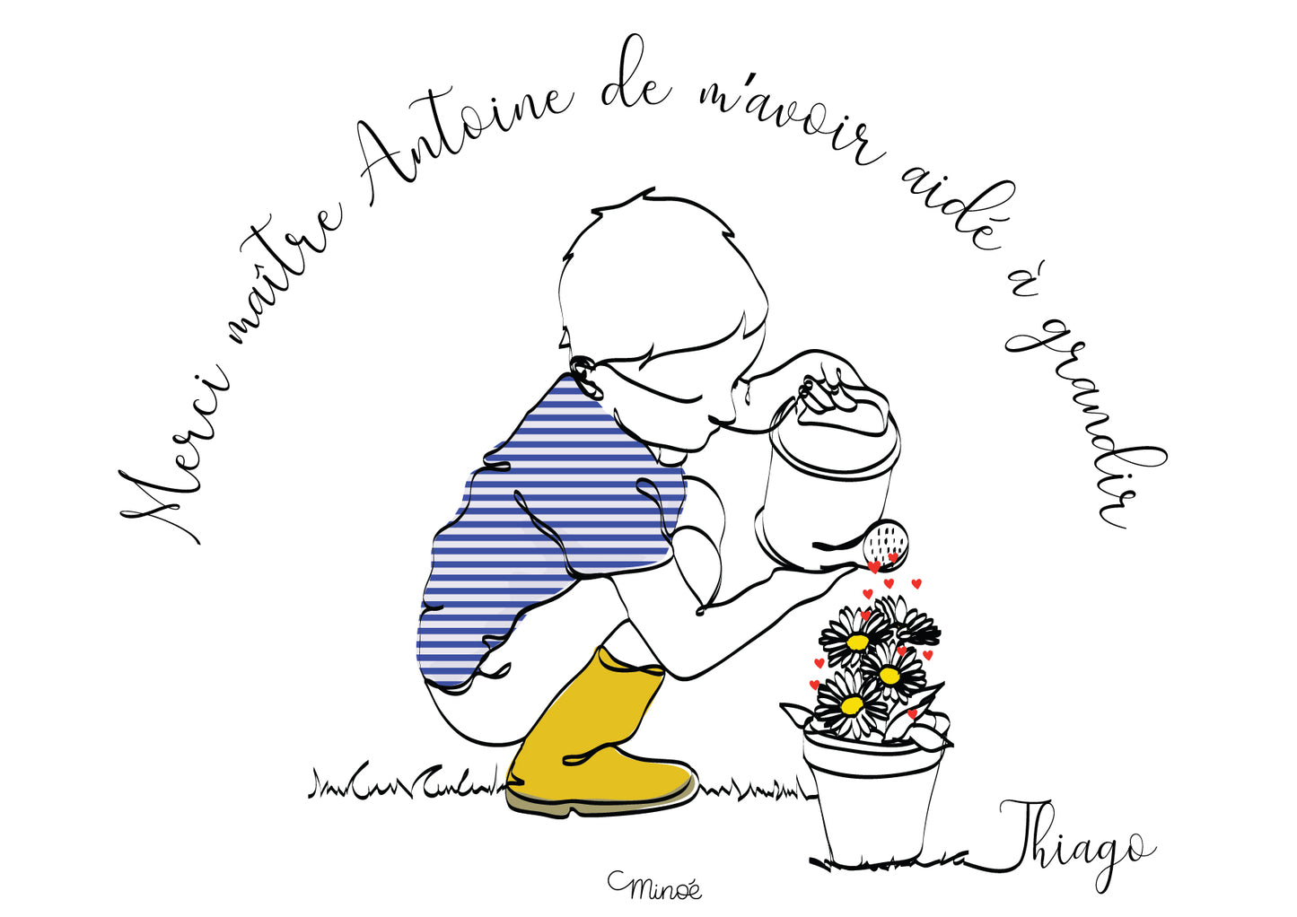 Merci de m'avoir aidé.e à grandir