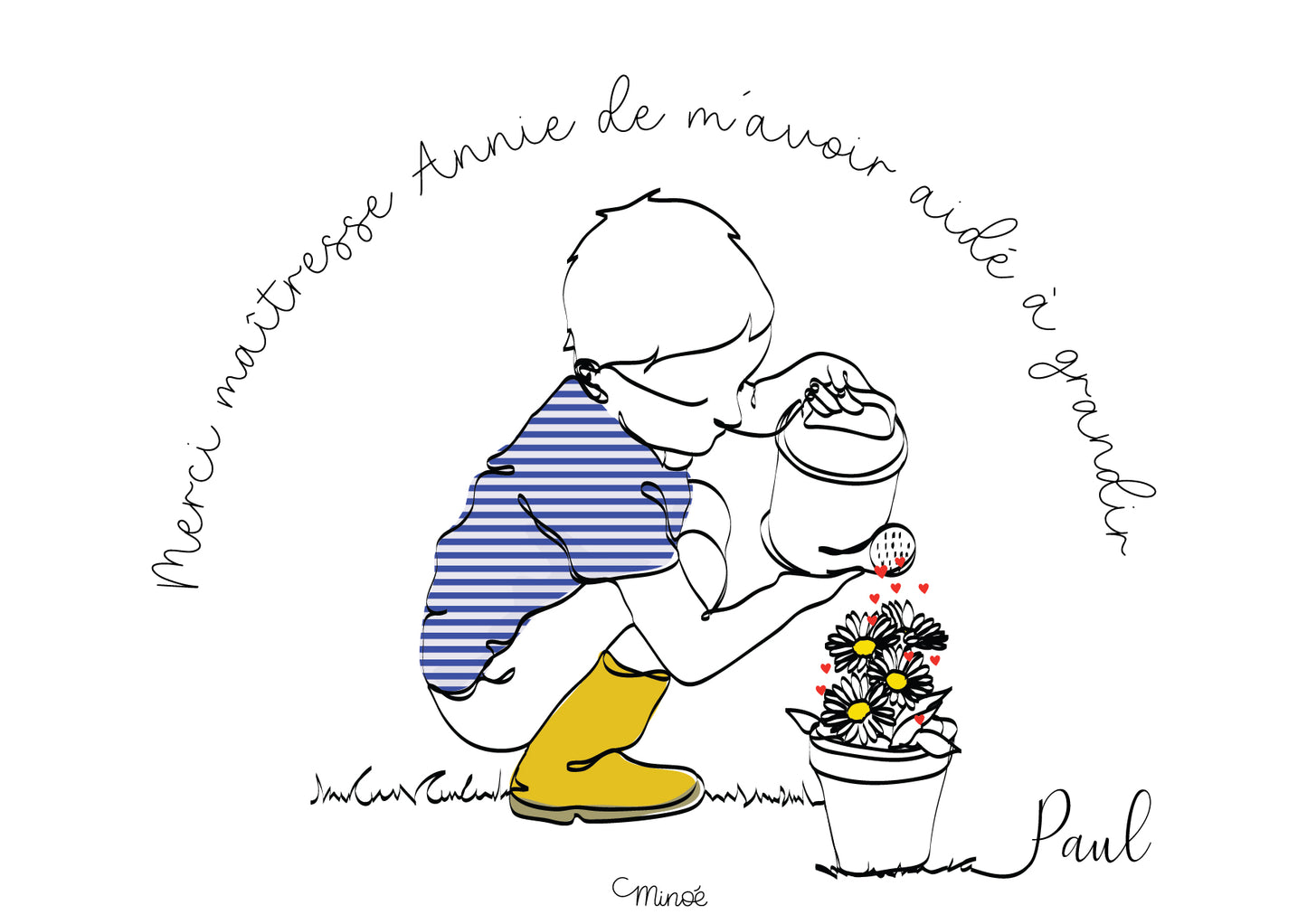 Merci de m'avoir aidé.e à grandir