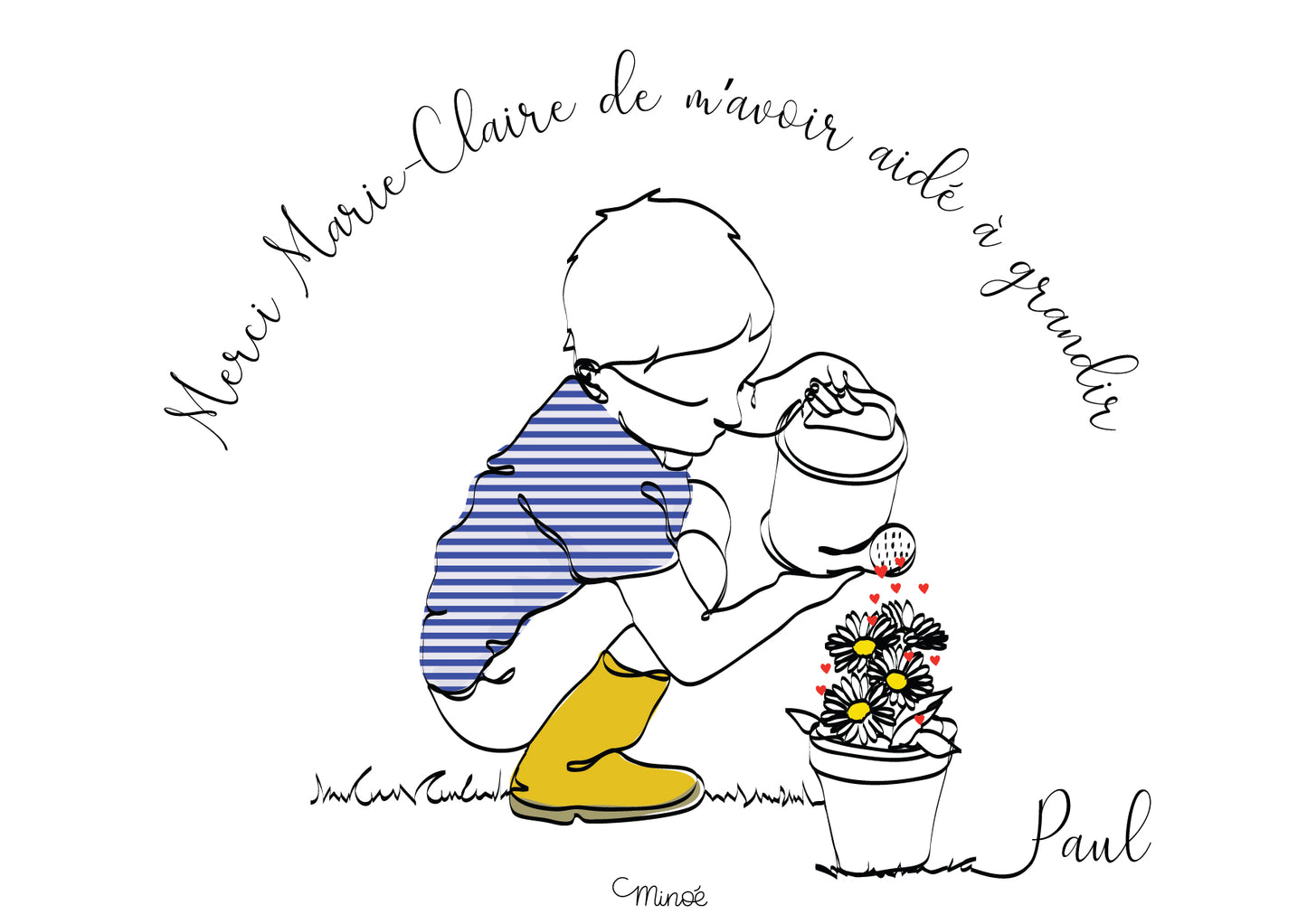Merci de m'avoir aidé.e à grandir