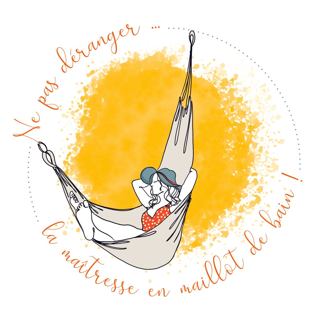 Tote Bag - Maîtresse / Nounou / ATSEM en maillot de bain !