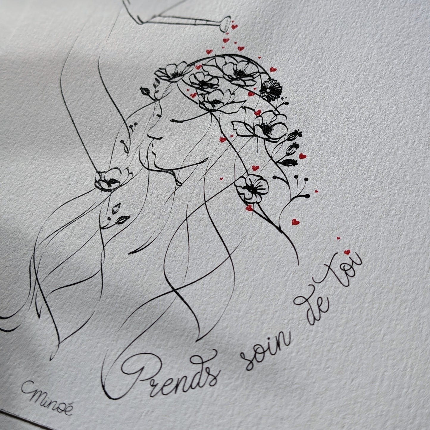 Trio de cartes - pensées positives