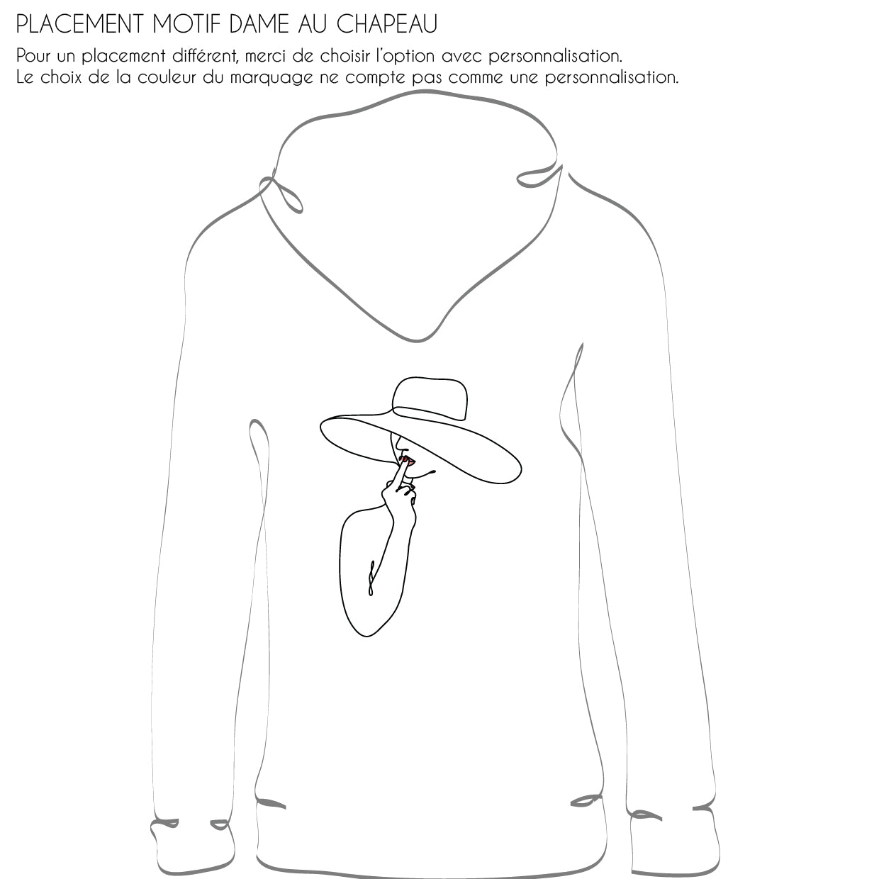 Hoodie illustré