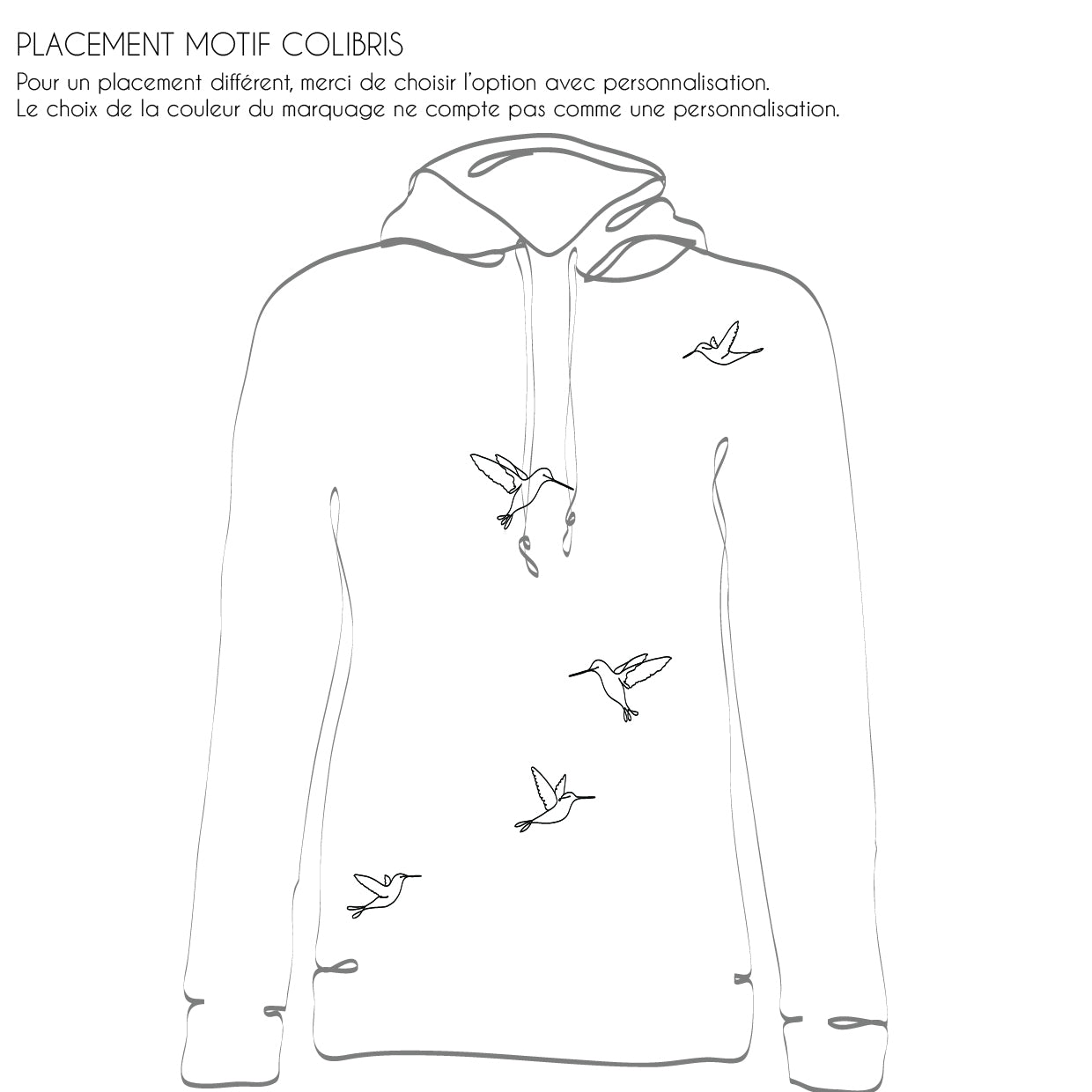 Hoodie illustré