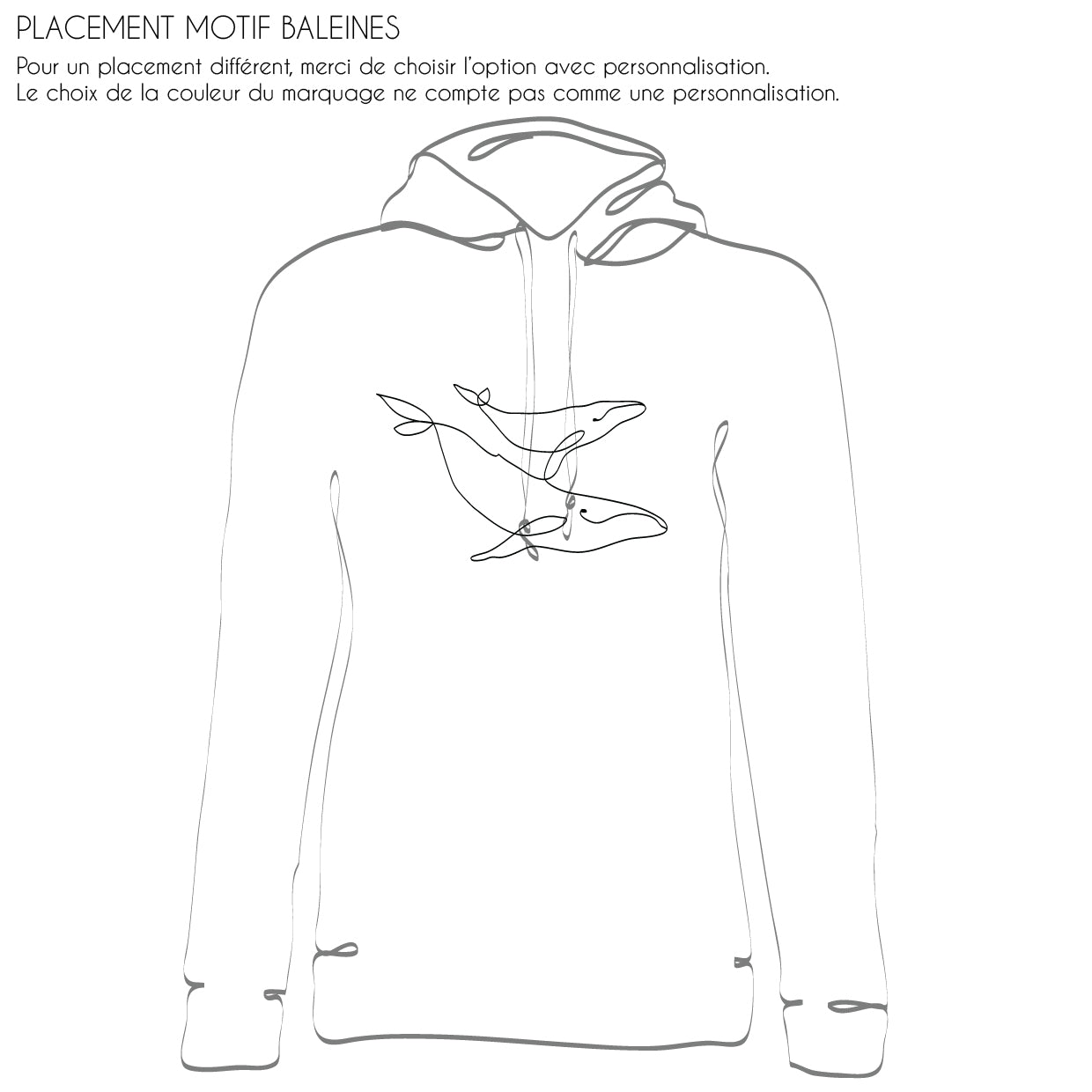 Hoodie illustré