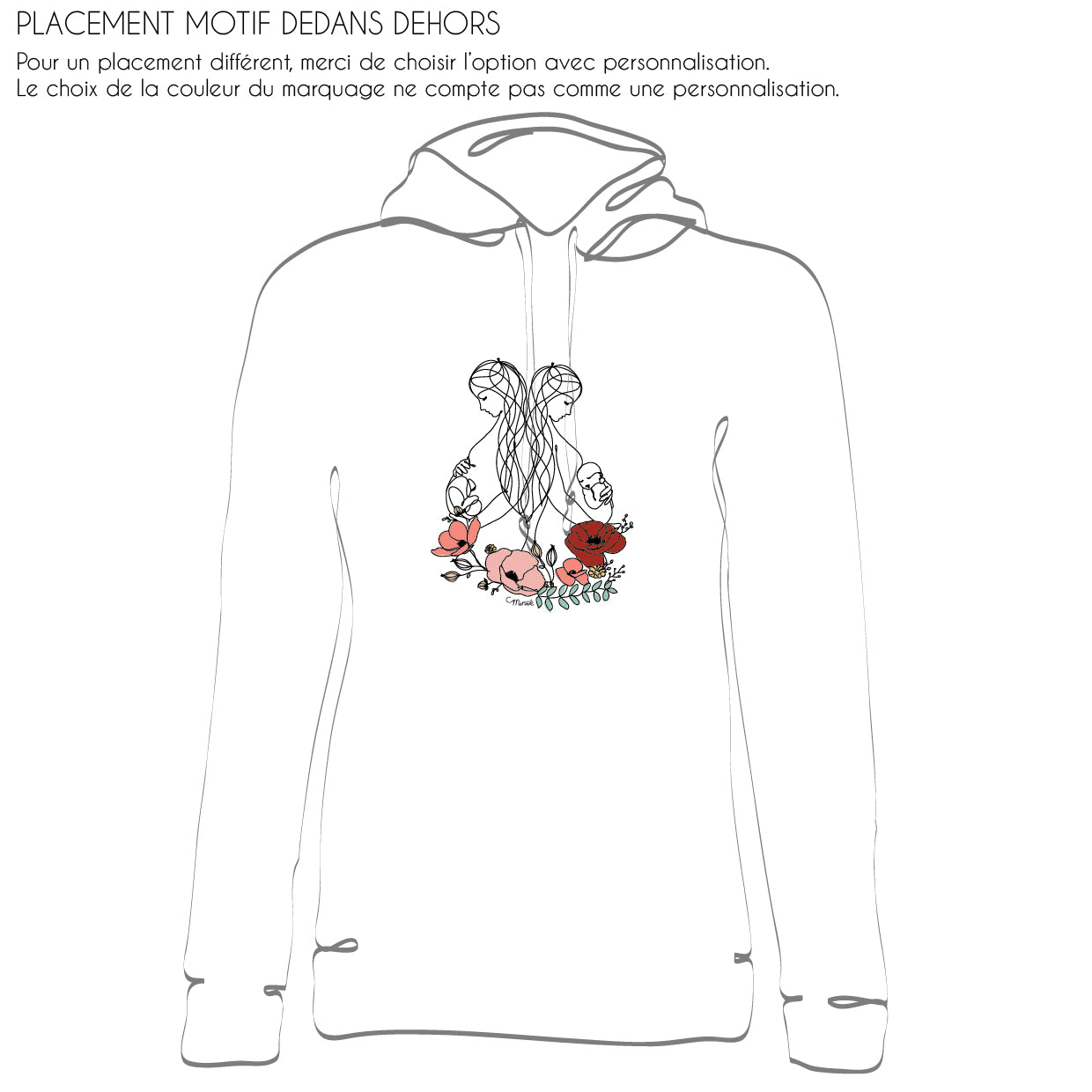 Hoodie illustré