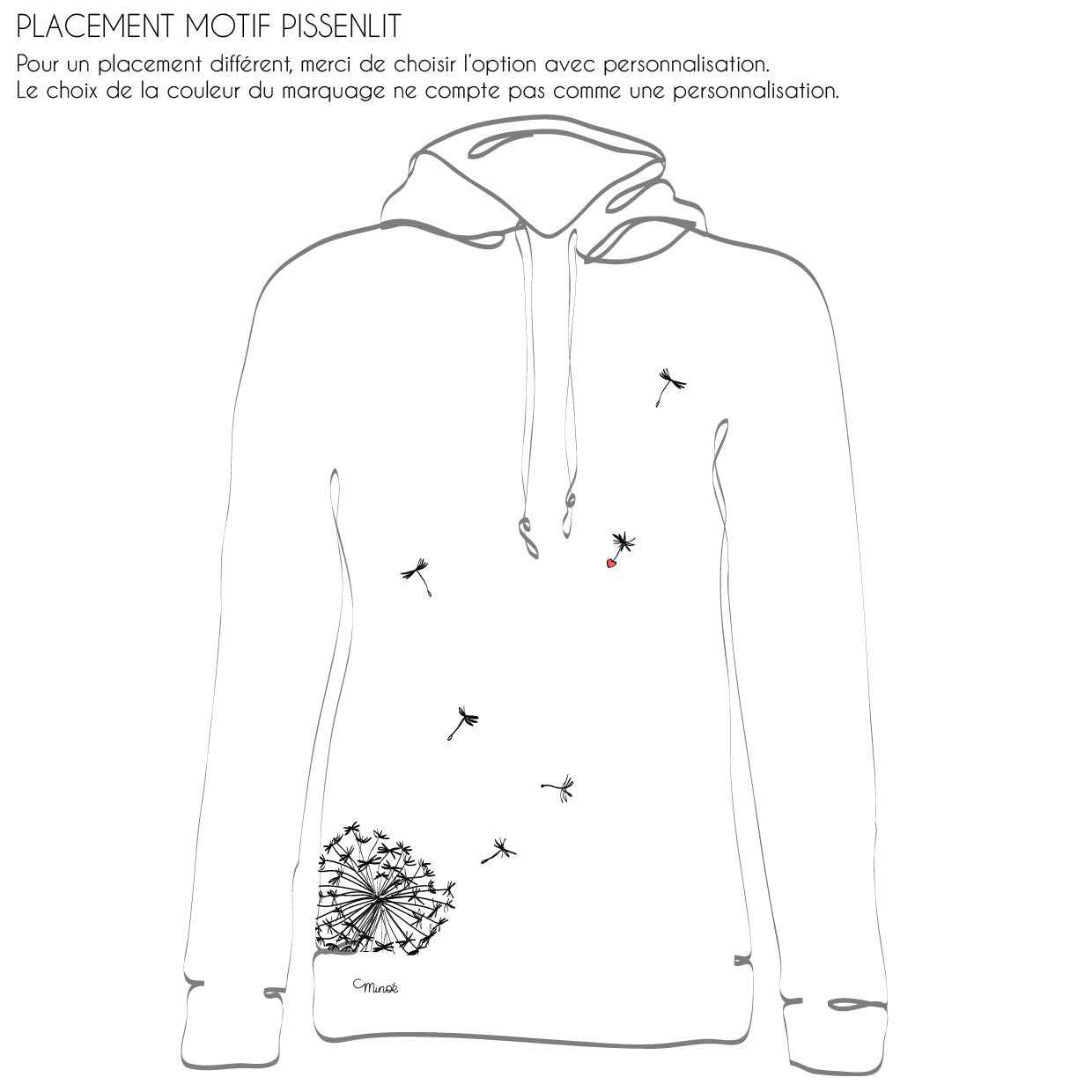 Hoodie illustré