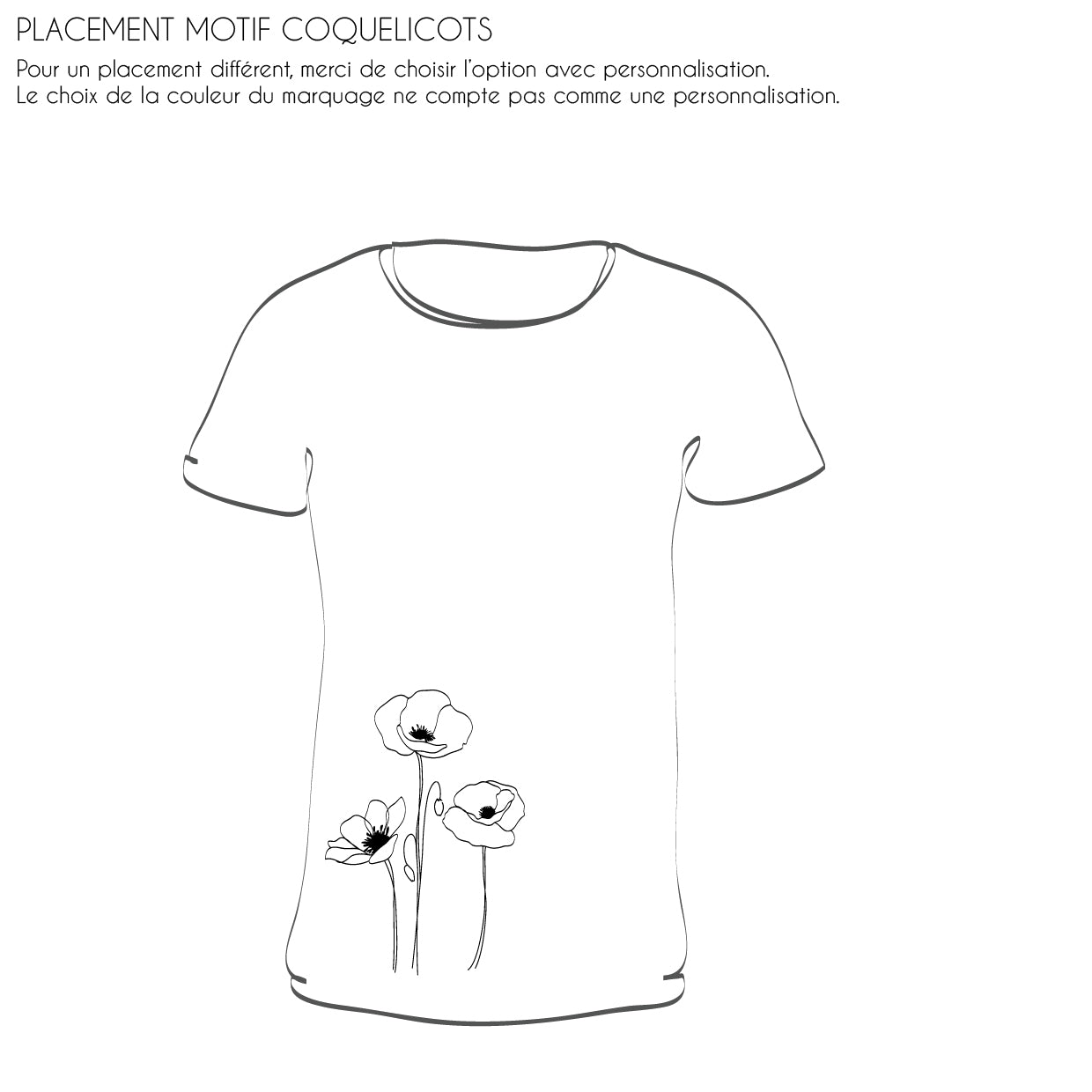 T-shirt illustré - col rond
