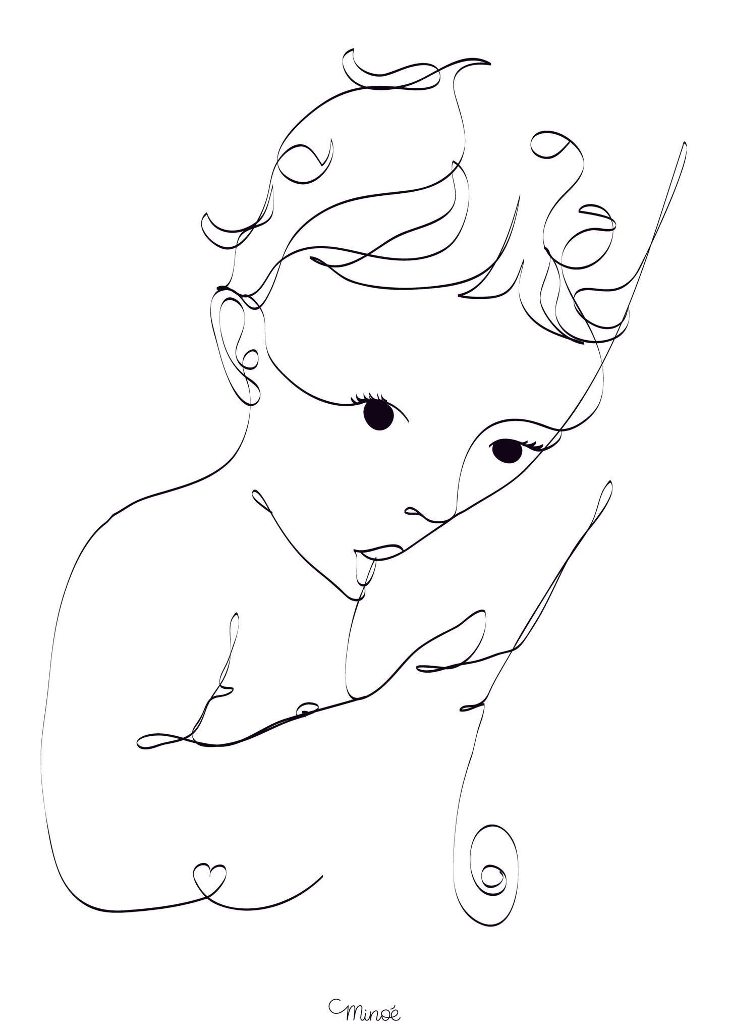 Illustration Allaitement - modèle 3