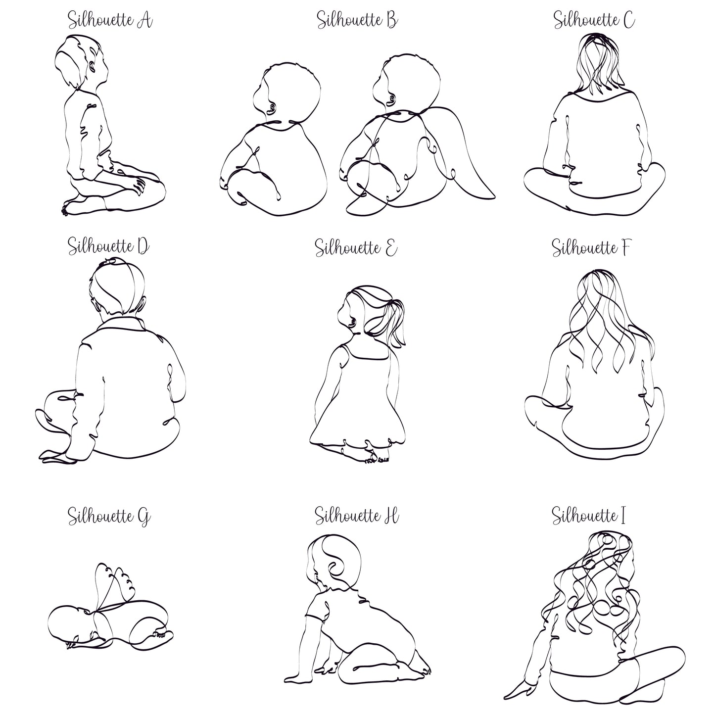 Initiale personnalisée sur tissu tendu