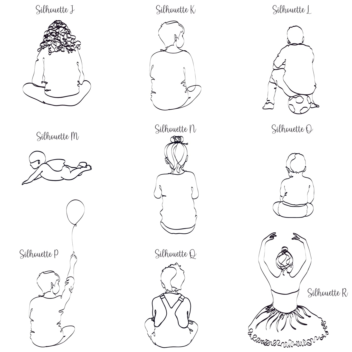 Initiale personnalisée sur tissu tendu