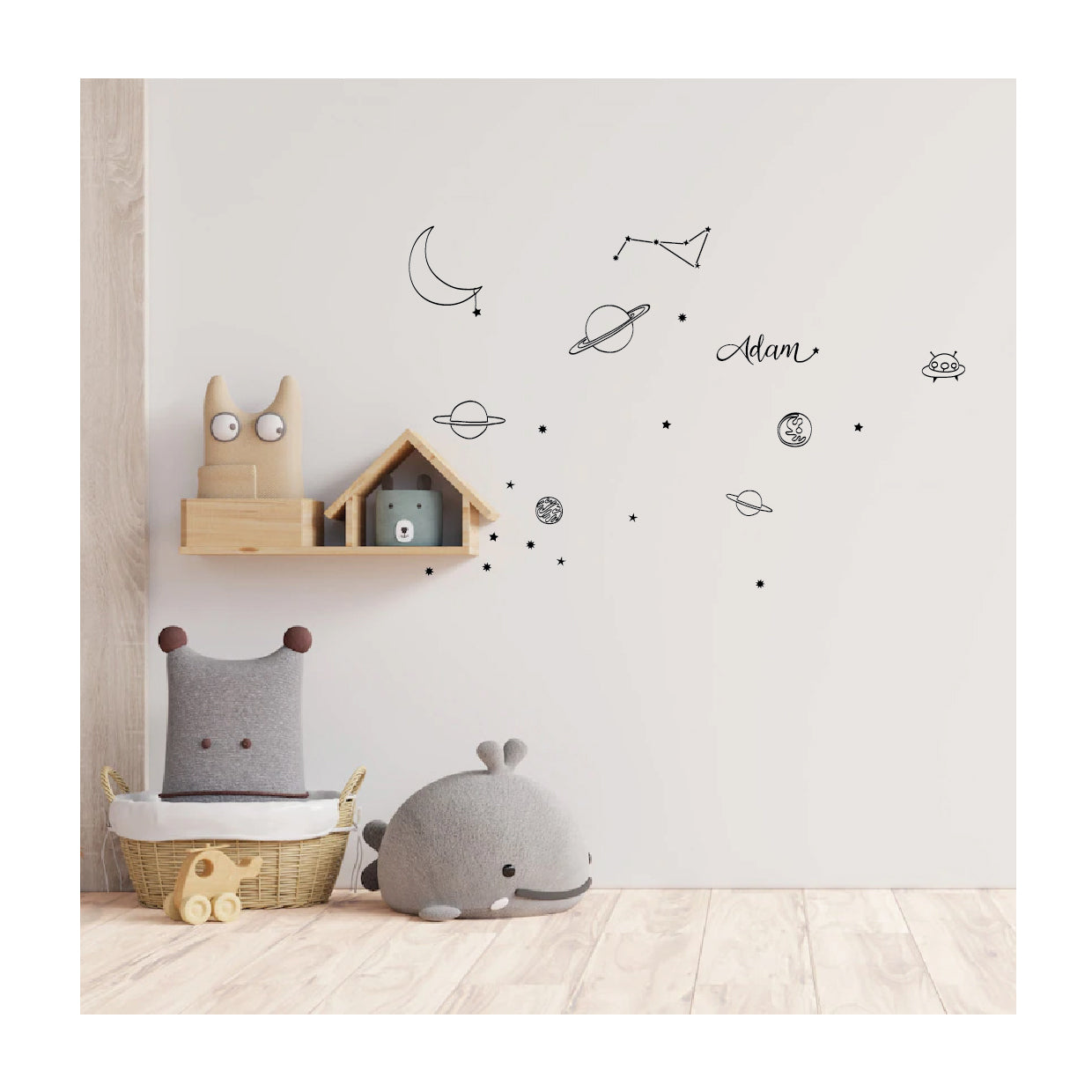 Stickers muraux - thème espace