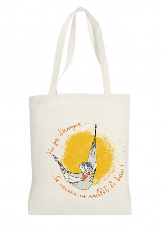 Tote Bag - Maîtresse / Nounou / ATSEM en maillot de bain !