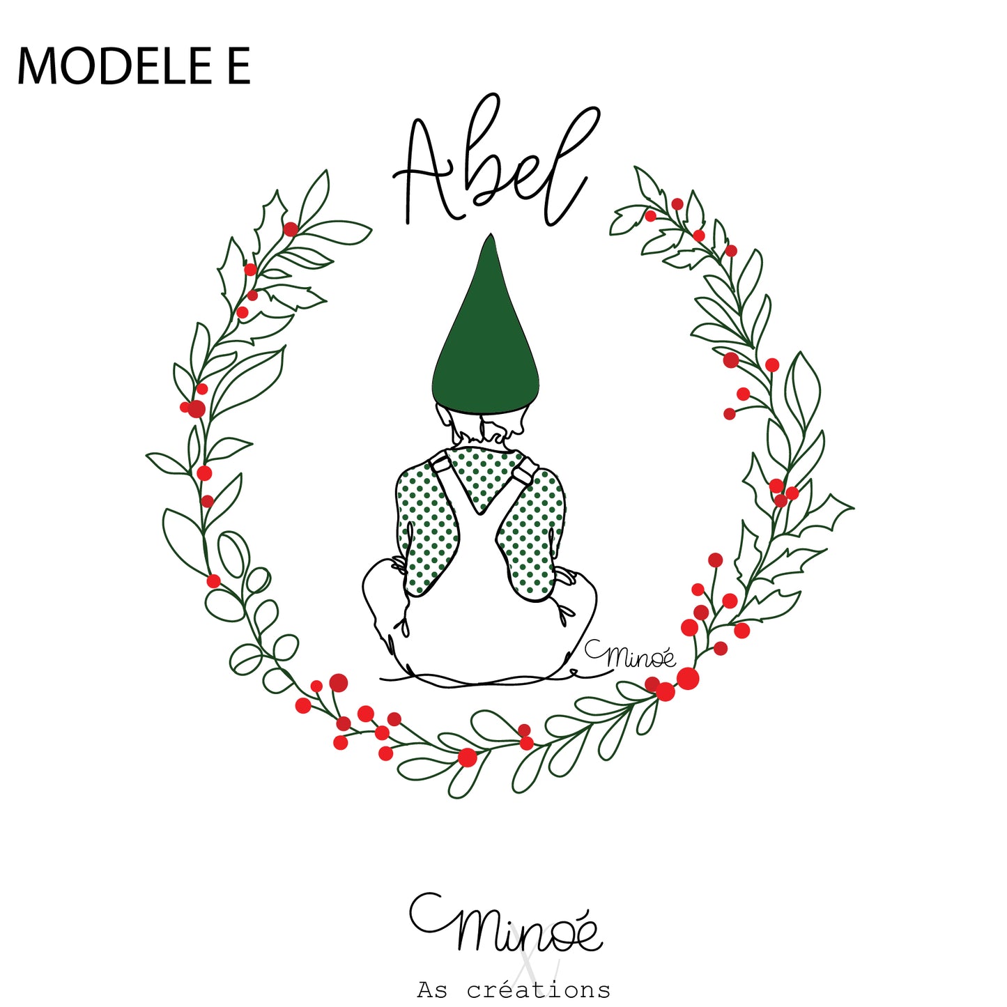 Hottes de Noël personnalisées