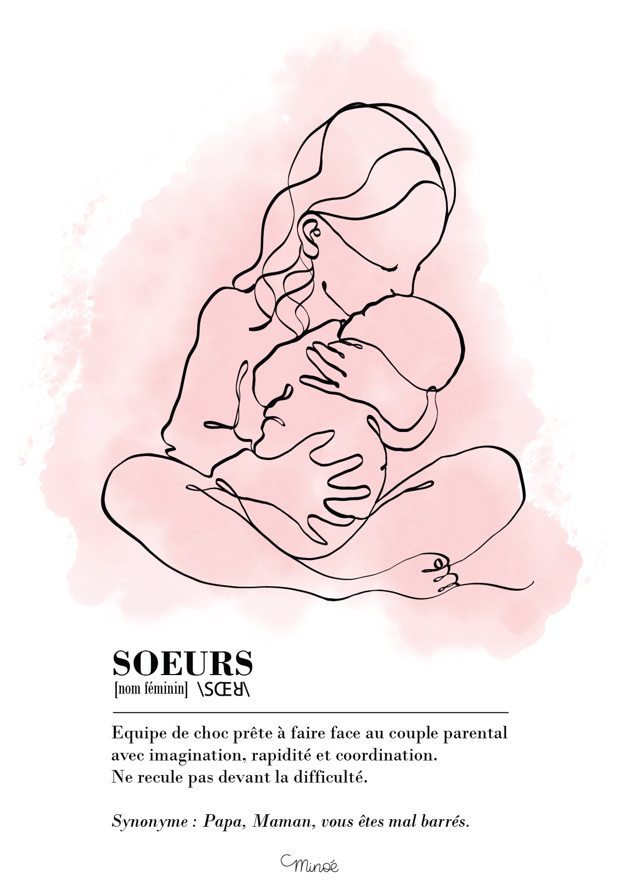 Illustration fratrie