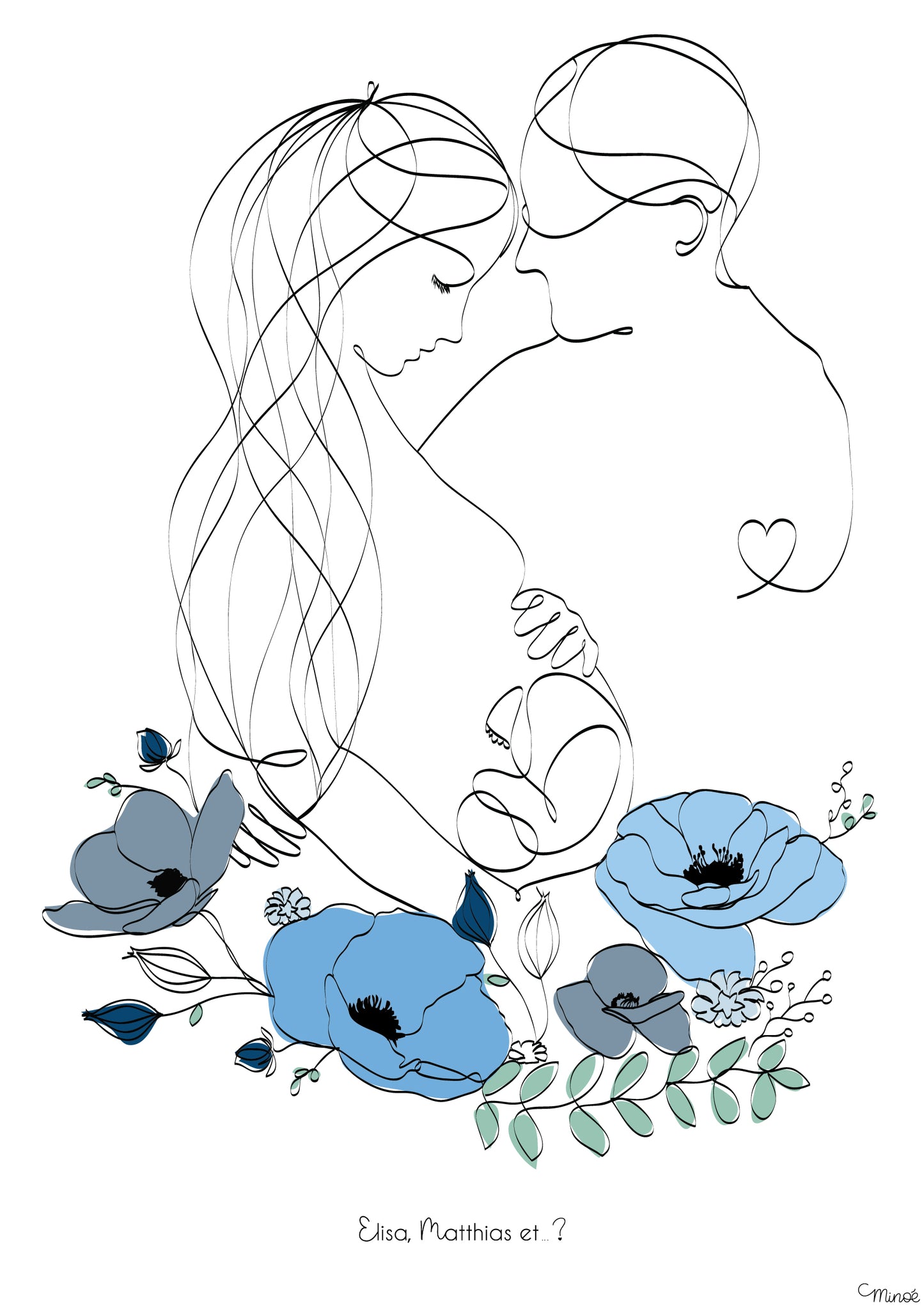 Illustration de grossesse - modèle 3