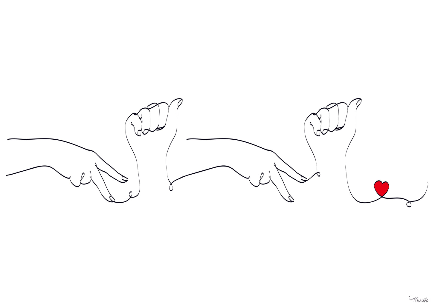 Papa - alphabet signé