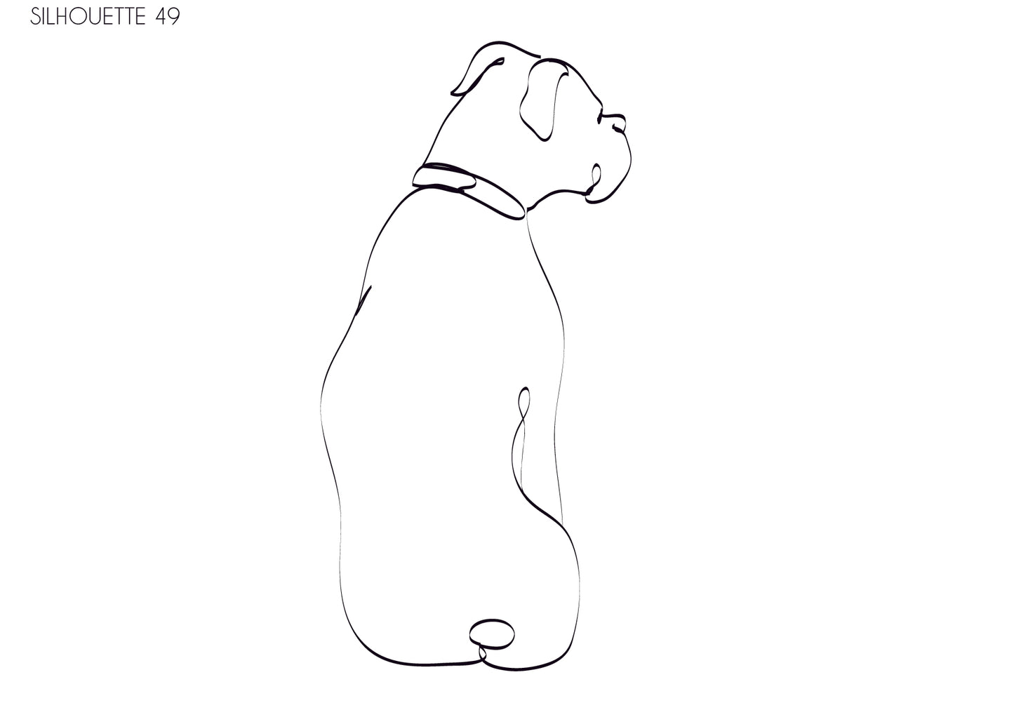 Illustration portrait de famille - famille assise de dos