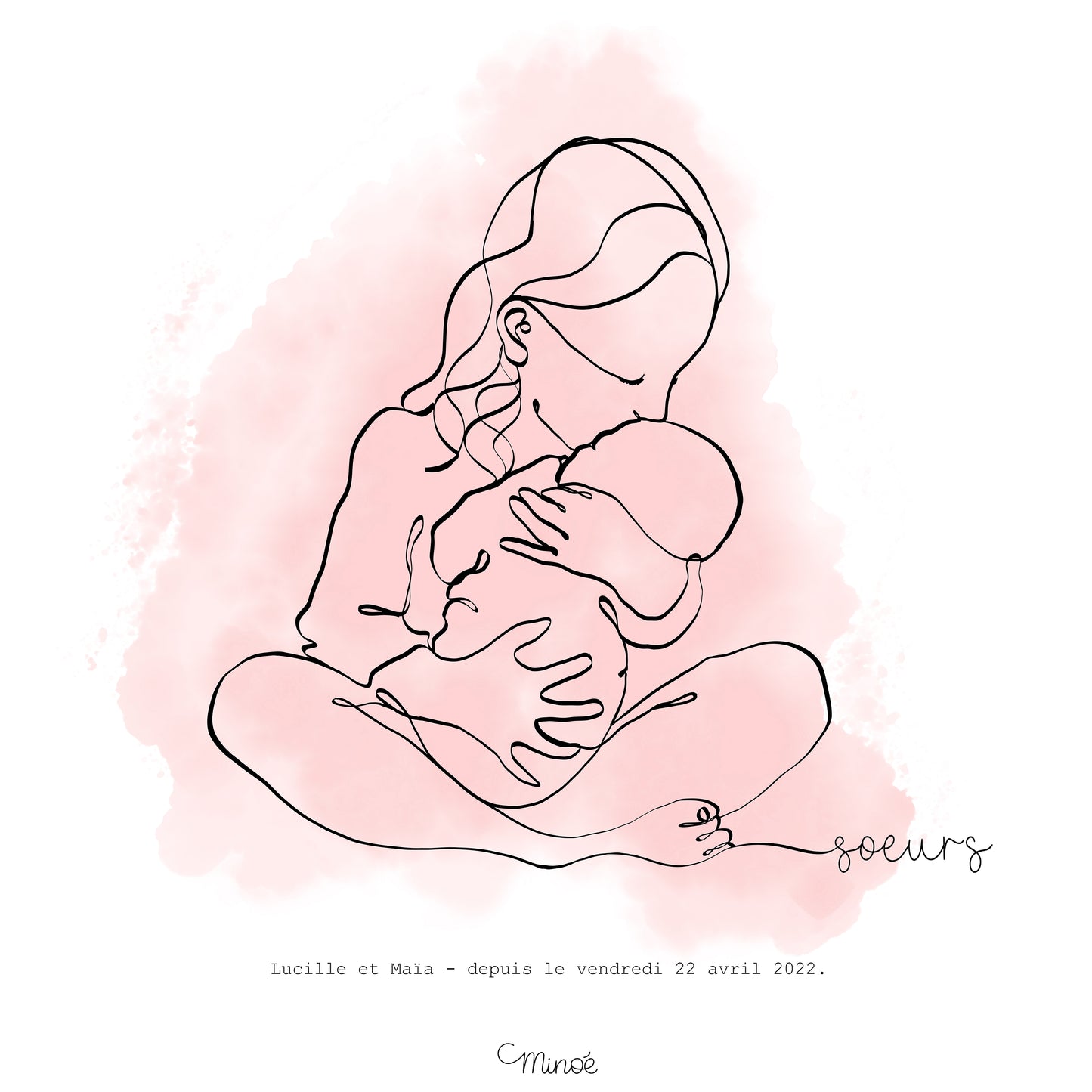 Illustration fratrie