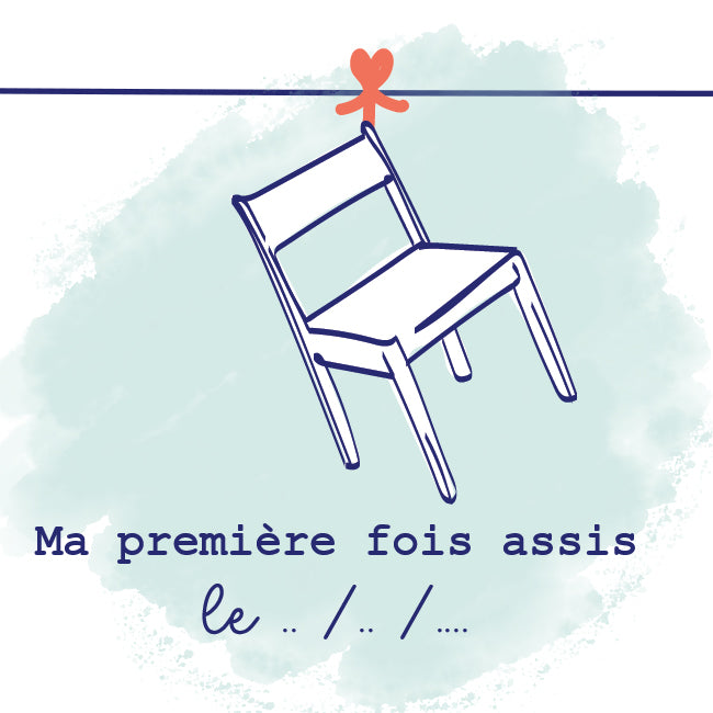 Affiche à composer : les premières fois de bébé
