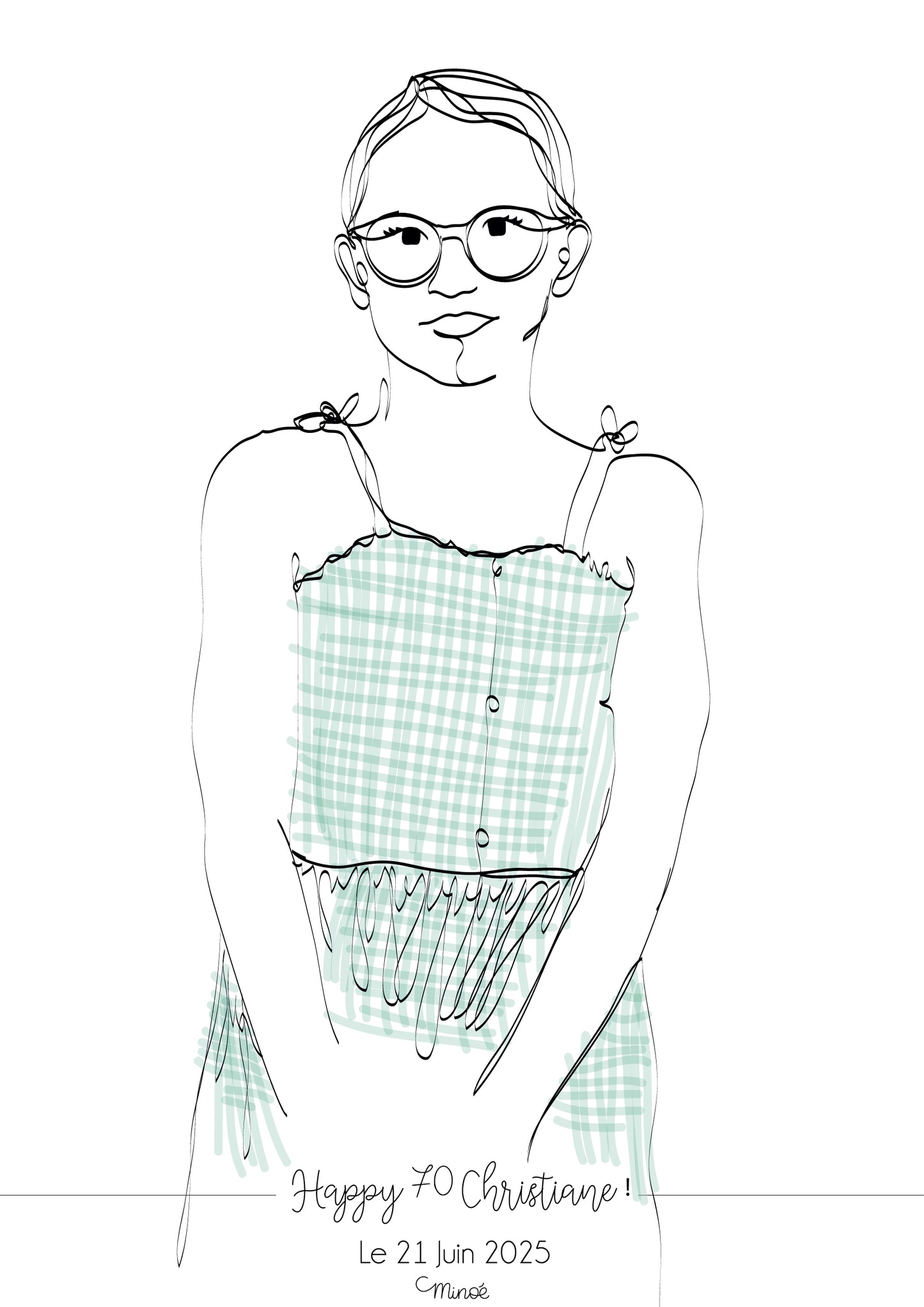 Les portraits supplémentaires du bar à portraits de Minoé