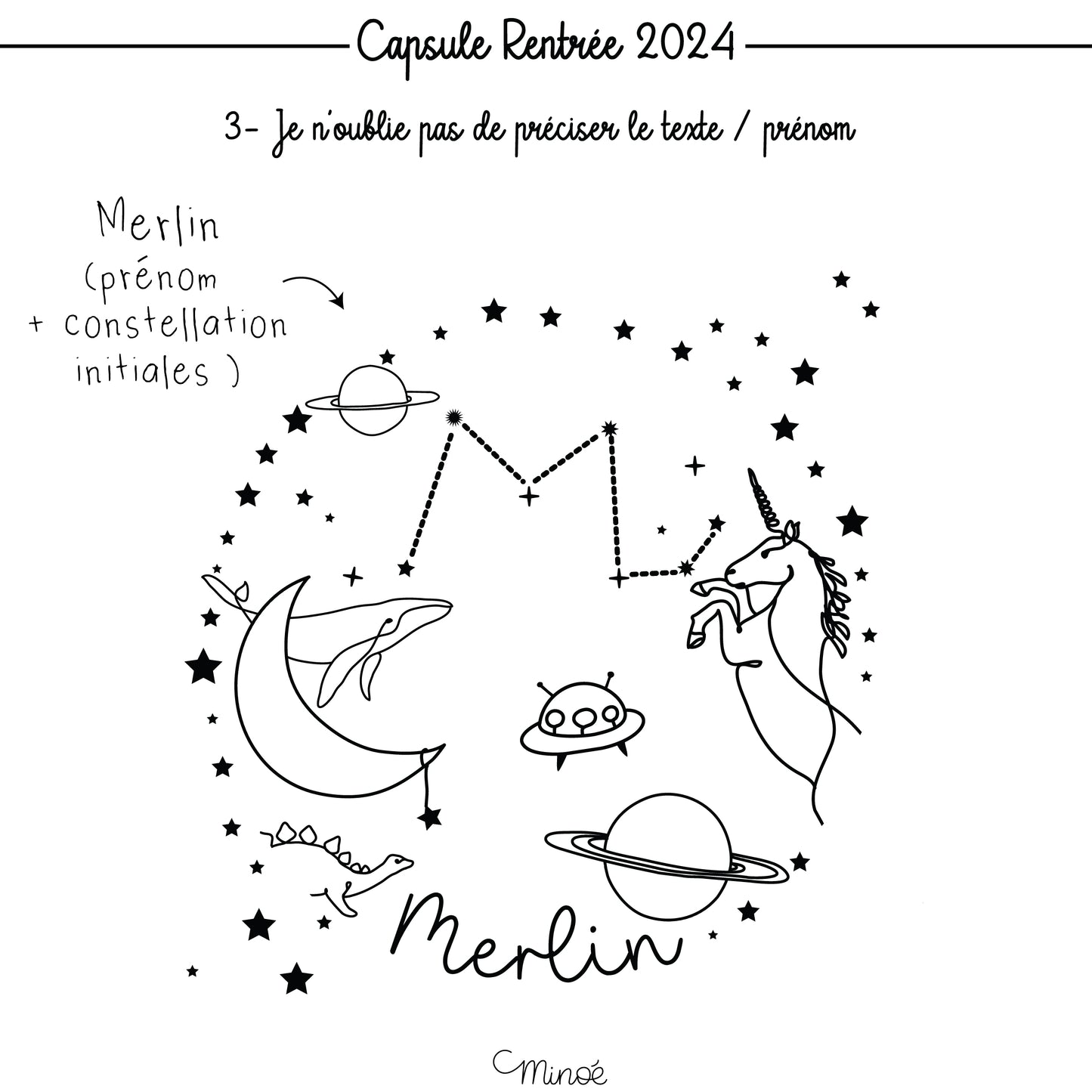 Capsule rentrée 2024 : mon sac à dos à cordons coulissants