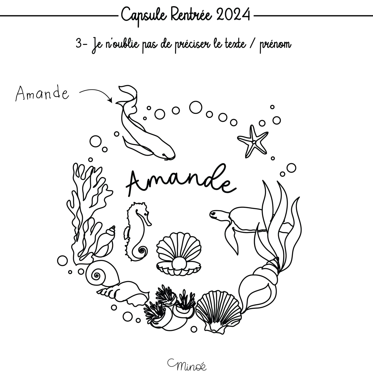 Capsule rentrée 2024 : mon sac à dos à cordons coulissants