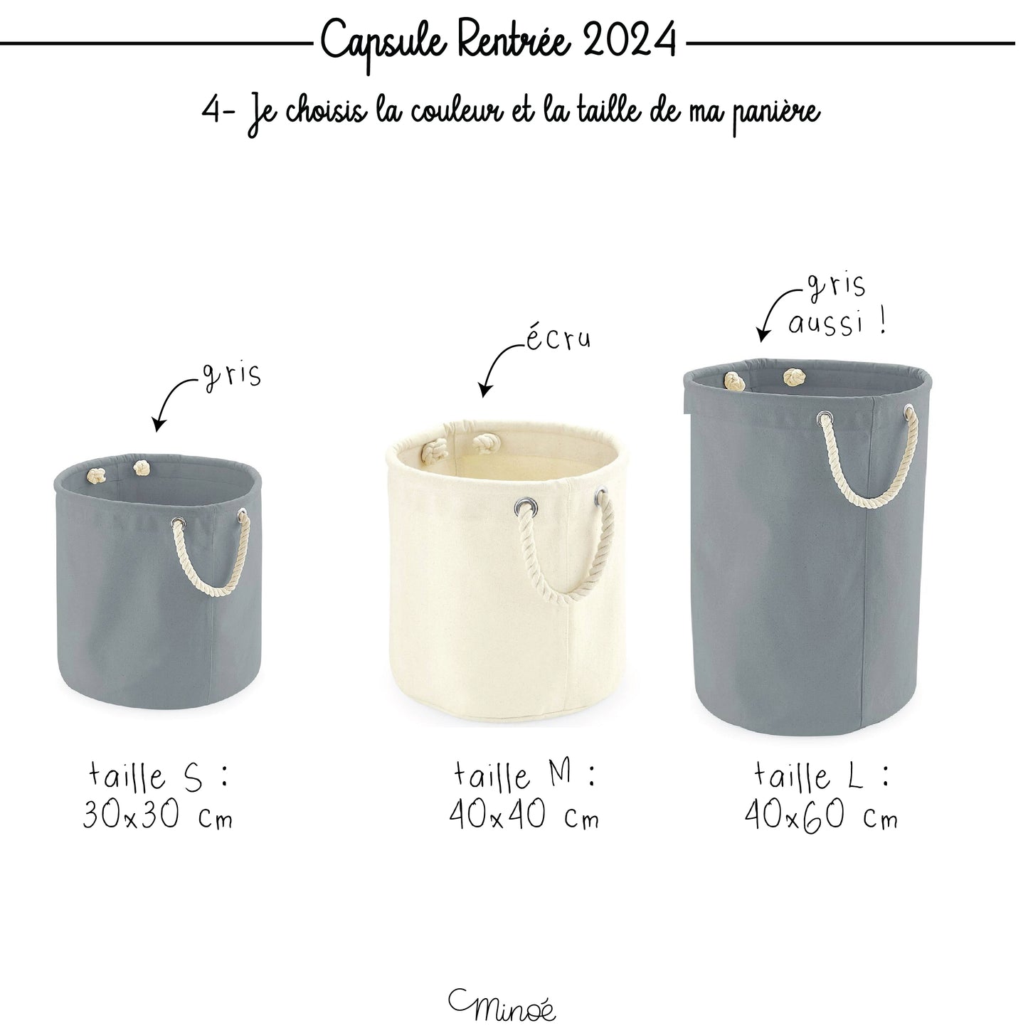 Capsule rentrée 2024 : ma panière de rangement