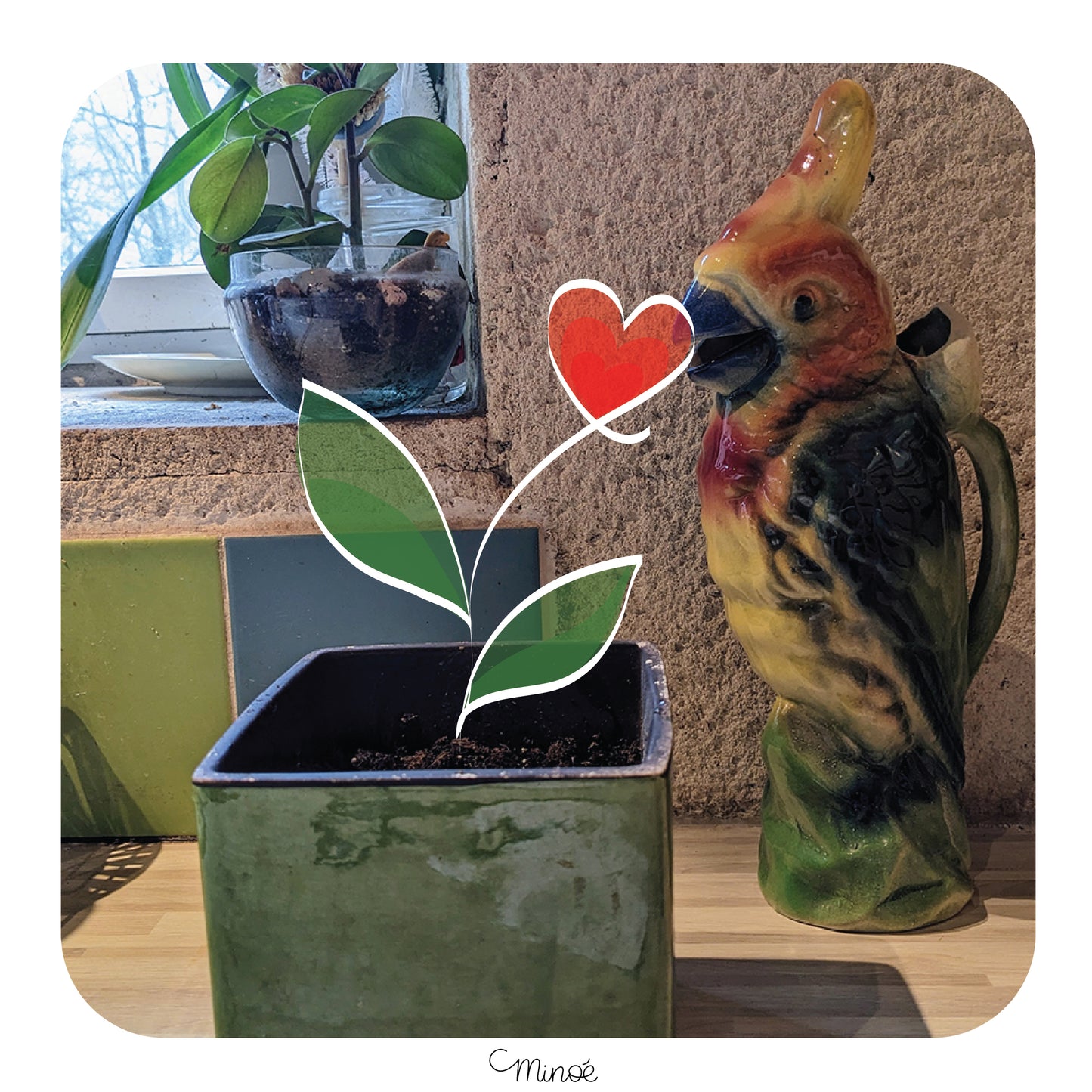 Carte à planter : On récolte ce que l'on s'aime