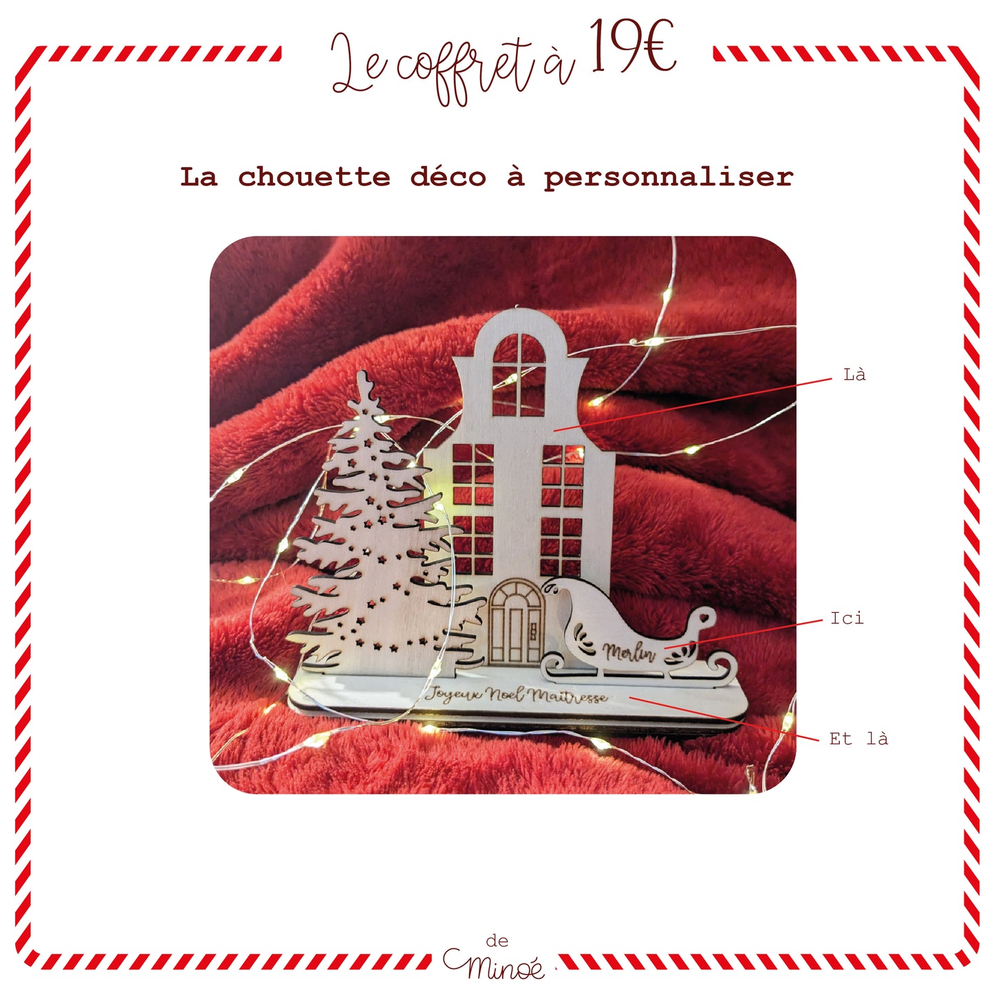 Les coffrets cadeaux de Minoé : le coffret à 19€