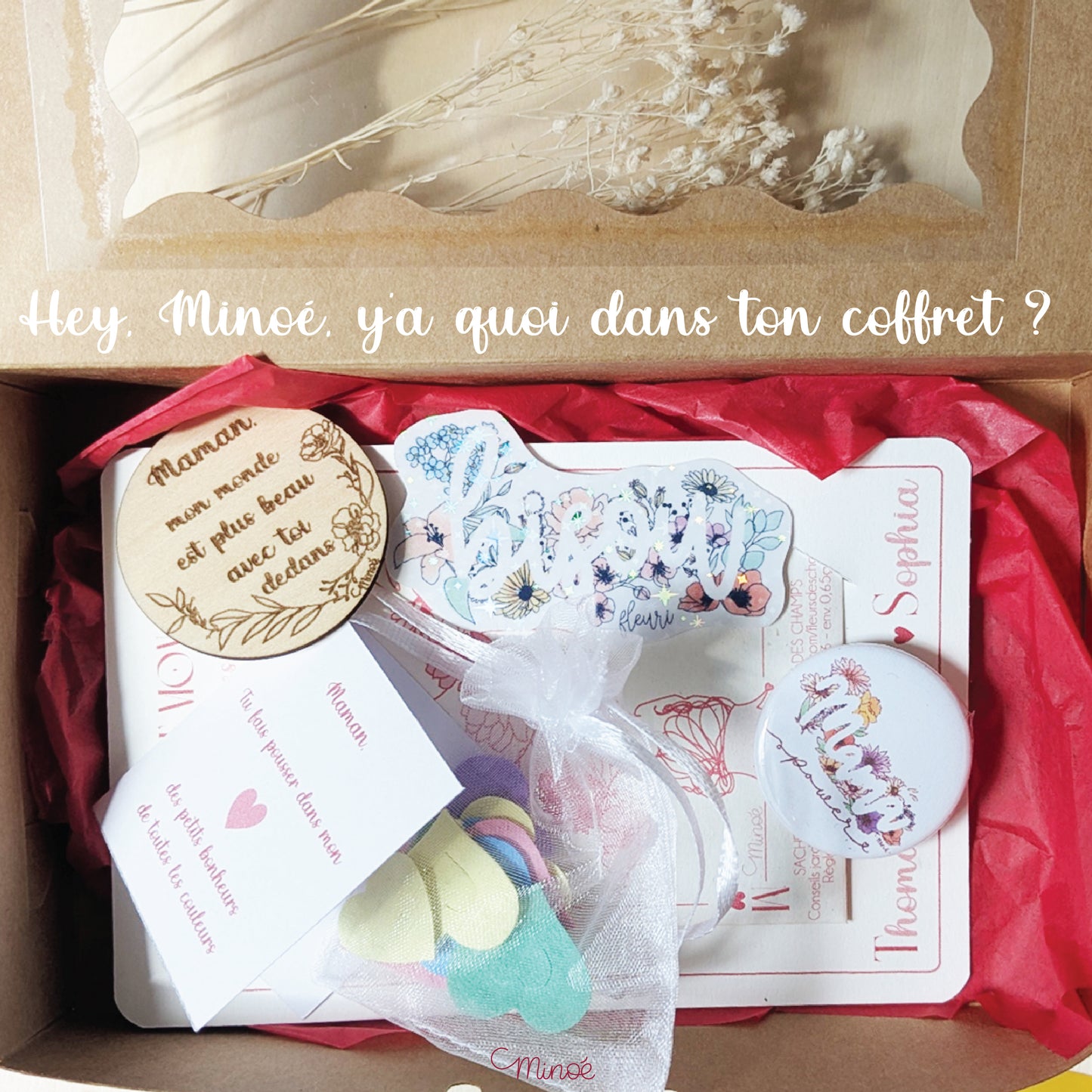 Le coffret pour la fête des mamans