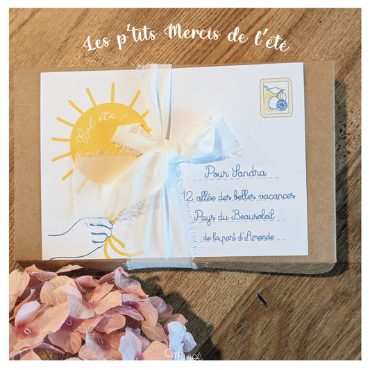 Le joli coffret qui dit merci avant l'été