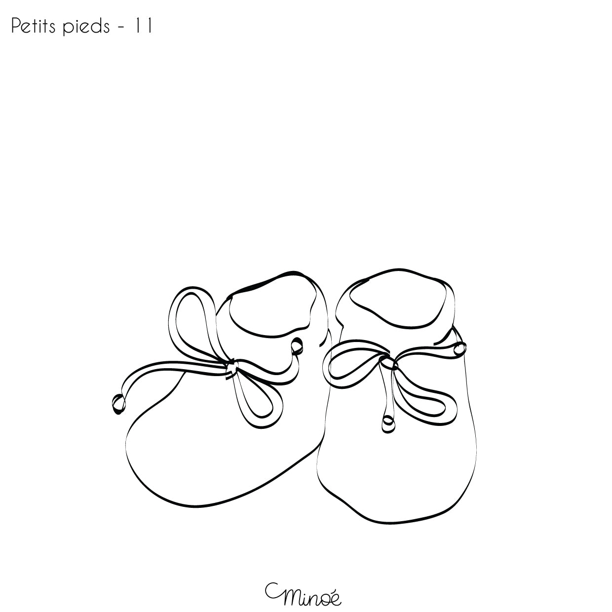 Chouette maman et petits pieds : illustration et bagagerie