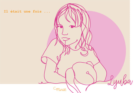 Portrait d'enfant en collaboration avec l'unicef :  Il était une fois Lyuba