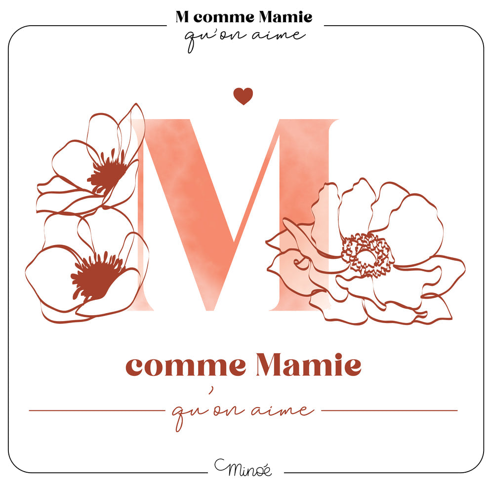 Tattoo éphémère : M comme Mamie qu'on aime