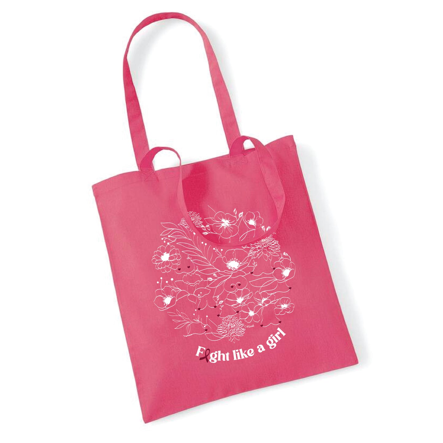 Capsule octobre rose : Tote bag en coton