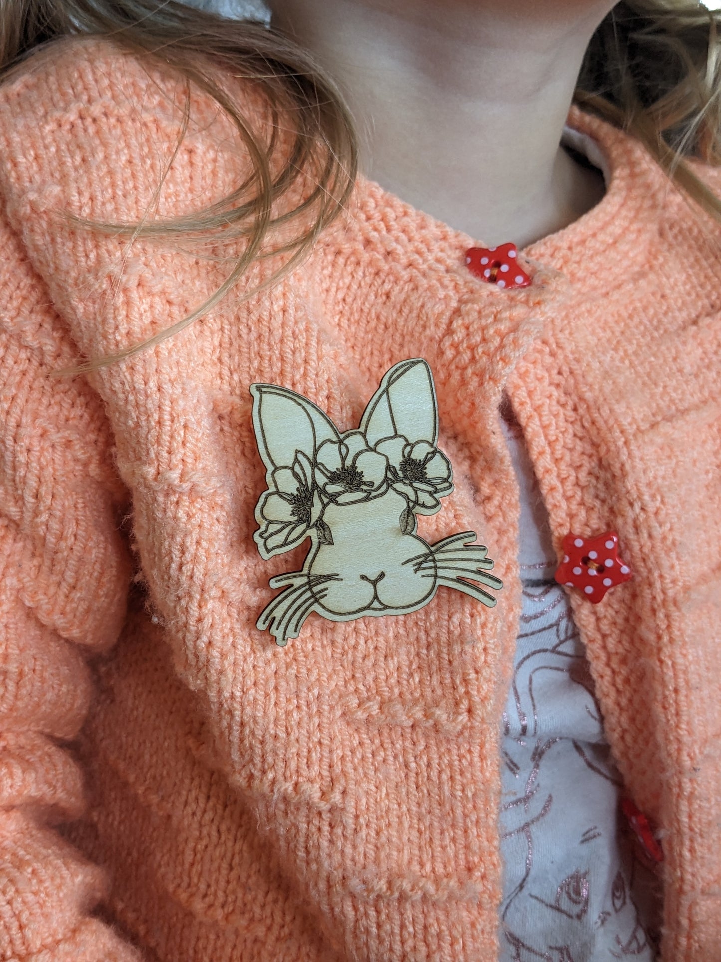 Broche lapin