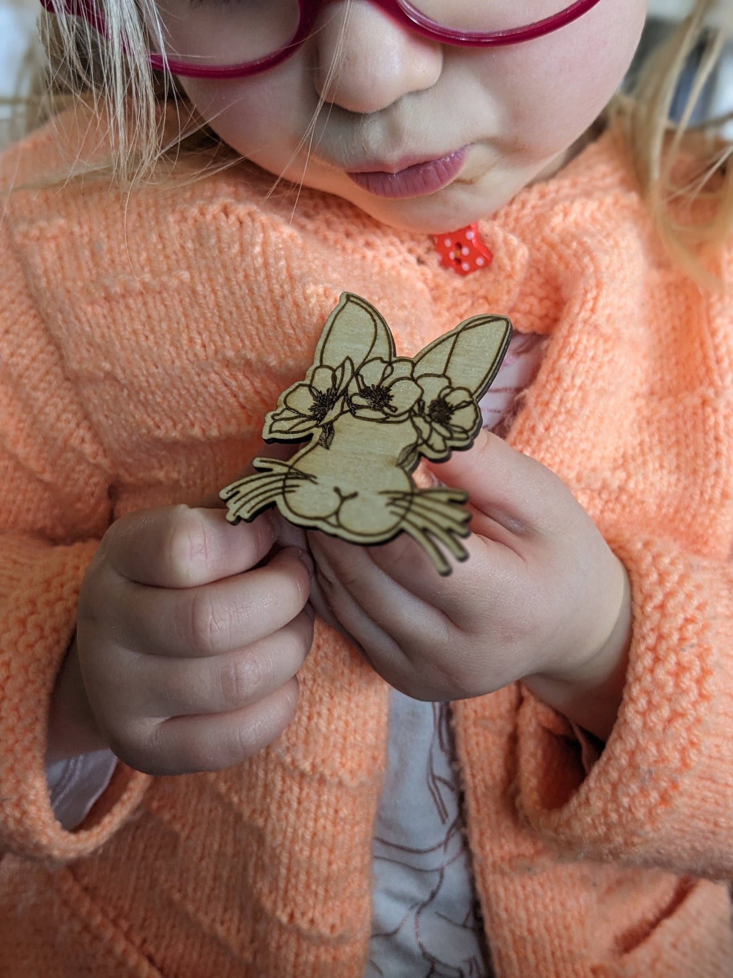 Broche lapin