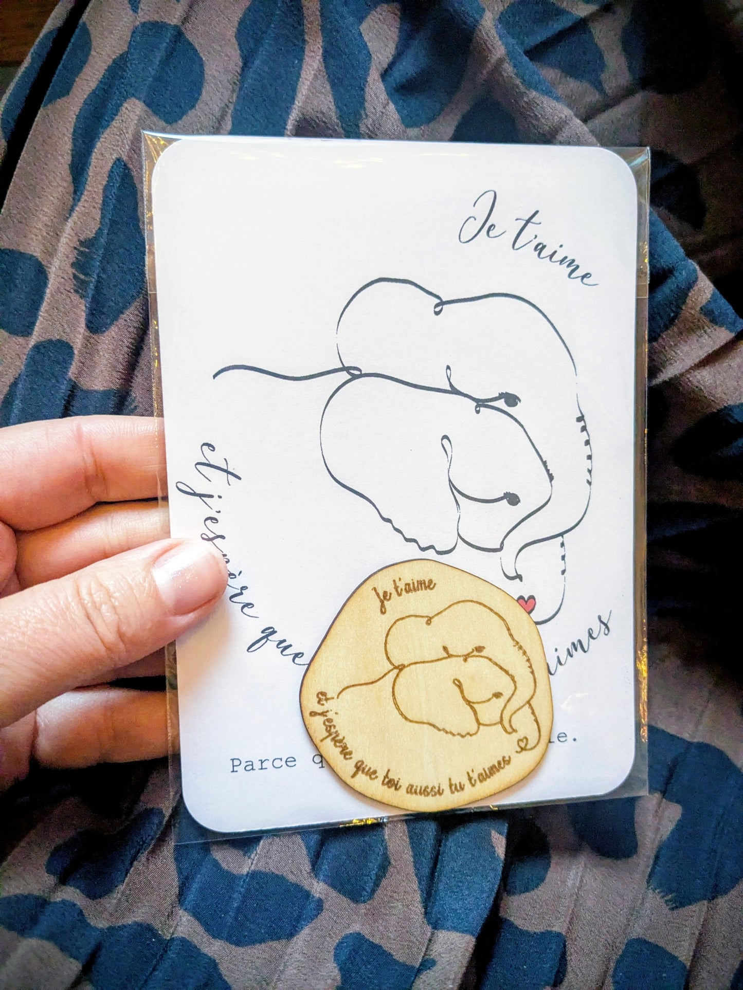 Je t'aime ... et j'espère que tu t'aimes aussi