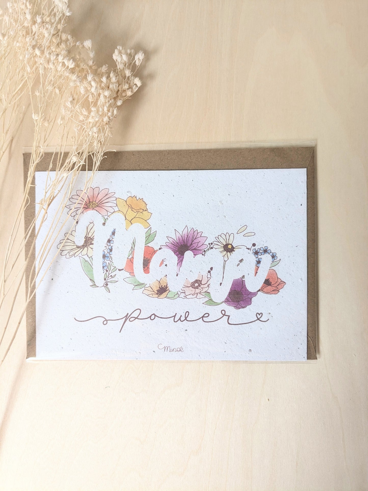 Carte à planter Mama power
