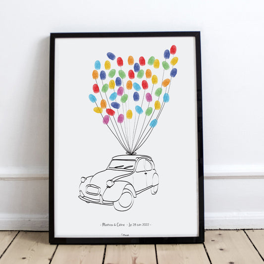 Support d'empreintes - voiture