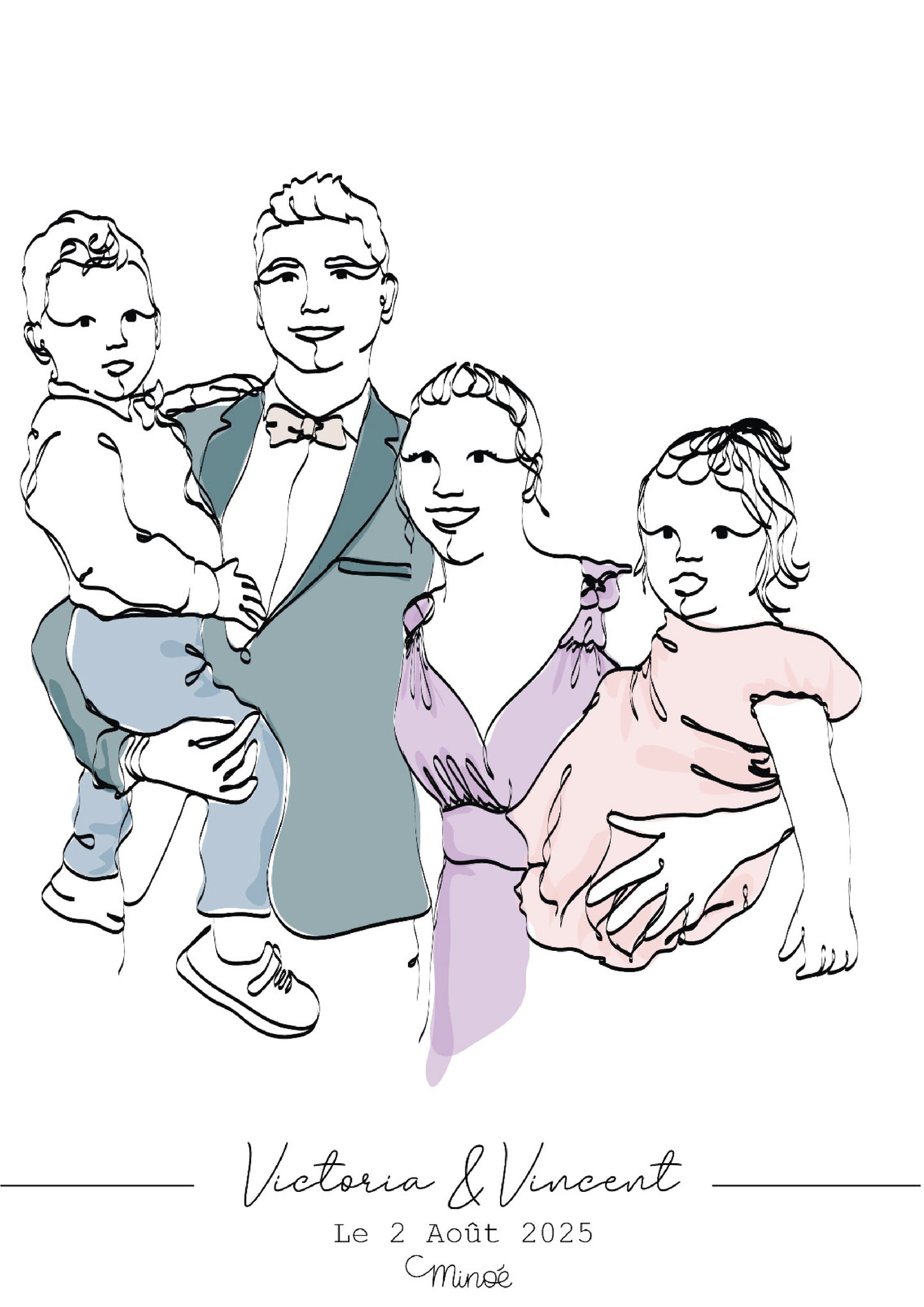 Les portraits supplémentaires du bar à portraits de Minoé