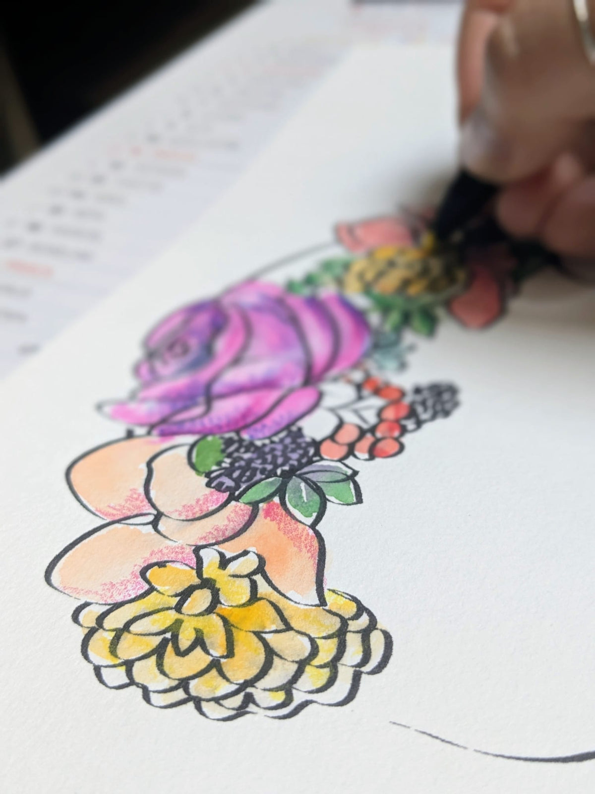 Illustration de naissance - bébé 1