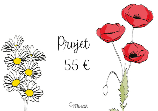 Projet personnalisé - 55€