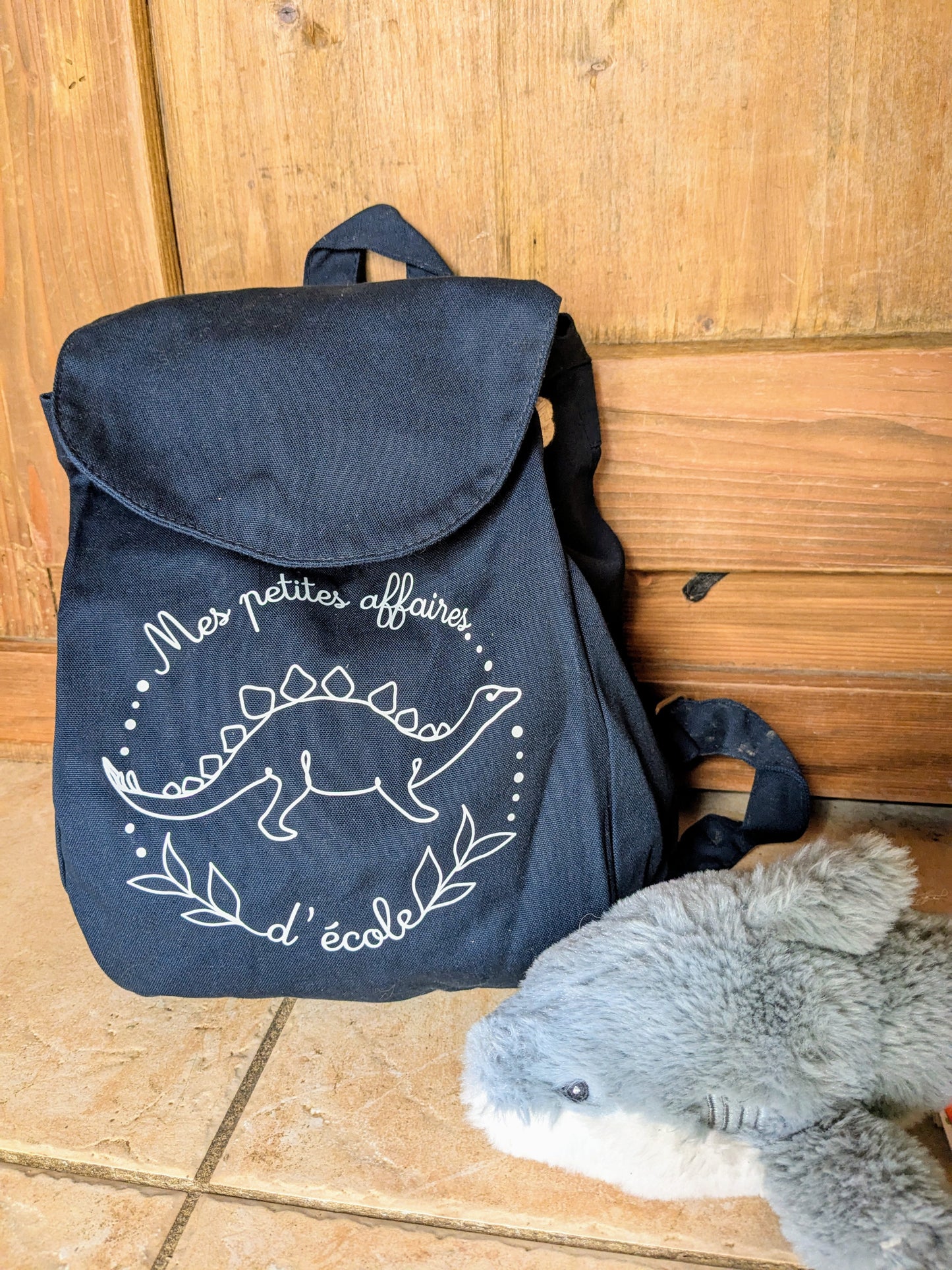 Joli sac illustré pour petits écoliers
