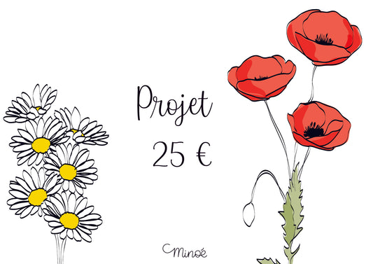 Projet personnalisé - 25€